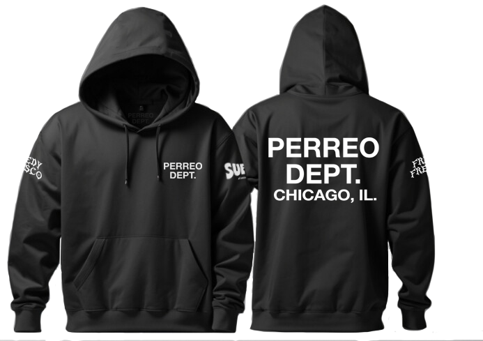 Perreo Dept. x Sueños Chicago - Hoodie (Black)