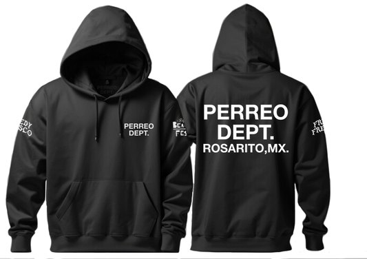 Perreo Dept. x Baja Beach Fest Rosarito - Hoodie (Black)